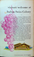 Entertaining is More Fun With Wine Booklet 1950s Italian Swiss Colony California