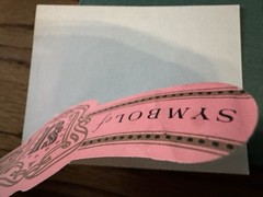 Old Michigan Pink Champagne Bottle Label & Neck St Julian Wine Paw Paw Mich