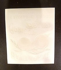 Unused Hawthorne APRICOT BRANDY LABEL, Laundrie Bros, Rouses Point, NY