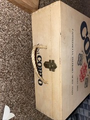 Vini Corvo Wood Wine Box – Casteldaccia Palermo Sicily Italy Cantine Casa Vinico