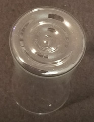 KLM Comfort Class – Lovely Shape – Stemless Wine/ Champagne Glass – 4-1/4&Prime; Tall