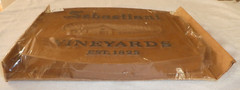 Vintage Advertise Embossed Wood Tone Plastic High Relief Sign Sebastiani Winery