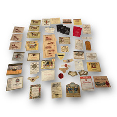 Wine Label Advertisement Labels Lot