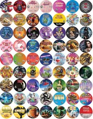 1&Prime; Diameter Jar Lid Label Sticker for 5ml Jars (Labels Only!)