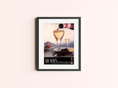 1966 Mumm&rsquo;s Champagne Vintage PRINT AD Cordon Rouge Elegance Classic