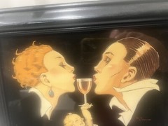 Porto Ramos Vintage 1920s 20×16 Food Wine Ángel Advertising