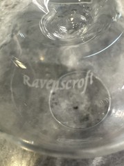 Soul Squeeze Cellars Logo Double Notch Stemless Crystal Wine Glass, 16 oz PO-LN