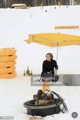 Veuve Clicquot Snow / Water Pool Inflatable Tube Ice Bucket Luxury NEW