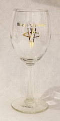 Wilson Creek Winery – Temecula, California – Wine Glass – Gold Artwork 7&Prime; Tall *