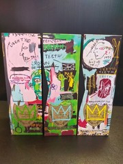 Dom Perignon 2015 Jean Michael basquiat Edition Limited (empty) 3 Bottles 3 boxぴ