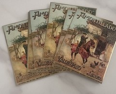 30 Sherry Labels Valdespino Amontillado Sherry Jerez, Spain Labels 4.15” x 5.15”