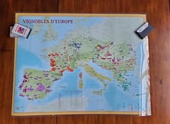 Vintage Wine Laminated Posters of Wine Regions 2 Posters: France Côtes Du Rhône