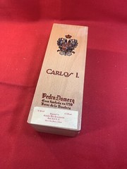 Vintage Pedro Domecq Carlos I Sherry Brandy Wine Box