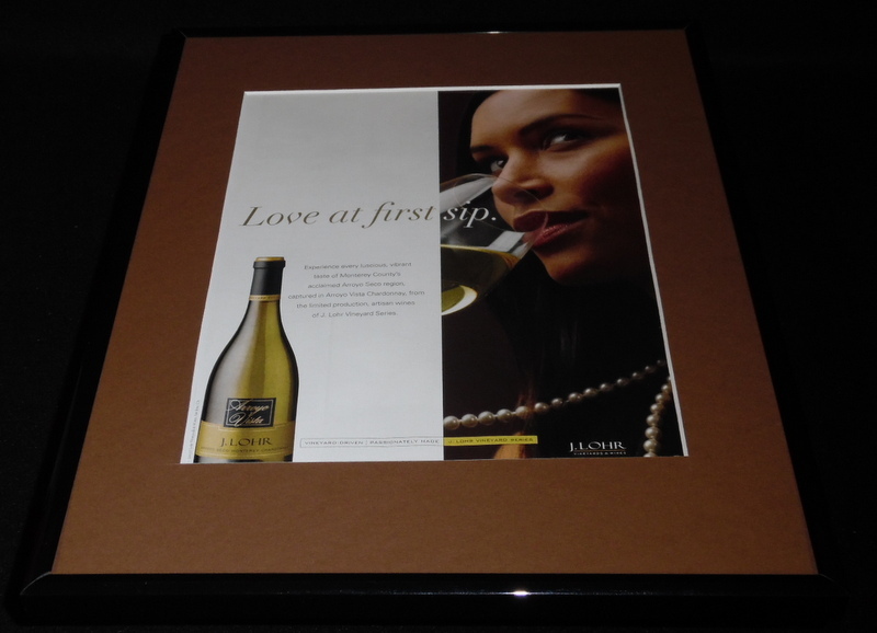 2015 J Lohr Wine 11×14 Framed ORIGINAL Advertisement