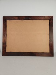 Vintage 1986 Inglenook Winery Bar Mirror Sign Wood Framed Napa Valley 19×15