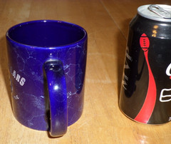 « CASTORO CELLARS »- TEMPLETON, CALIFORNIA, [3-D LOGO], CERAMIC COFFEE CUP, VINT