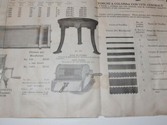 VTG 1920s GRAPE PRESS & MORE ADVERTING POSTER/CATALOG! 35×23&Prime;! 2 SIDED! PHILA PA