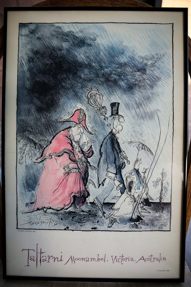 1981 Ronald Searle The Annual Non-arrival of the English Grape Ceremony