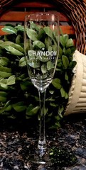 Limited Edition CHANDON NAPA VALLEY Champagne Flute ~ PRISTINE!