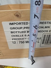 Veo Grande Cabernet Sauvignon Chile Wood Crate 12 Bottle 21 In By 12 In By 7 In