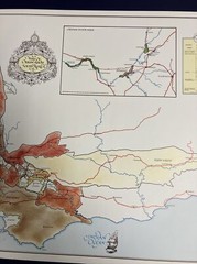 1982 Wine Map Wine Of Origin Areas of South Africa 24&Prime; x 17”