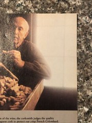 PRINT AD 1980 Ernest Julio Gallo Winery French Colombard Cork The Wine Remembers