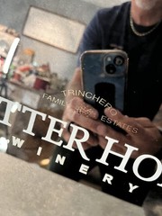 sutter home winery mirror barware man cave vintage 27×21” RARE Wine drinker NEW