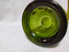 1957 Vintage DRC ROMANEE CONTI Green Glass (empty) Bottle From Japan Rare