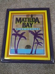 Vintage Matilda Bay Mirror Bar Sign
