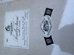 Vintage French Wine Label Archive 1978 Clos Vougeot Grand Cru Bordeaux 100+