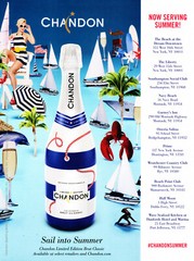 CHANDON WINE AD #4 RARE 2013 OOP