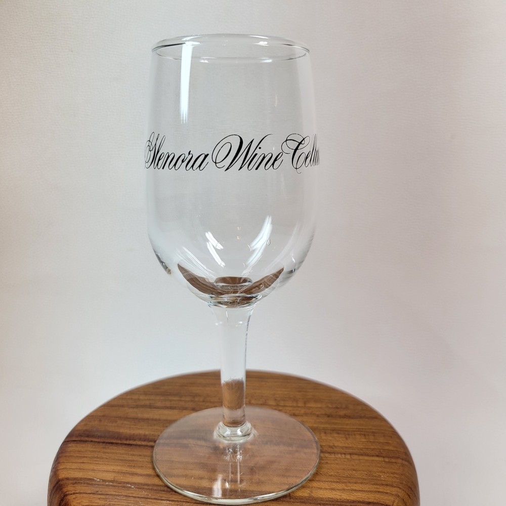 Glenora Wine Cellars Glass 6&Prime; Tall Promotional Tasting Room Glass