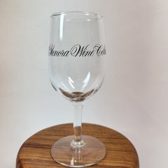 Glenora Wine Cellars Glass 6&Prime; Tall Promotional Tasting Room Glass