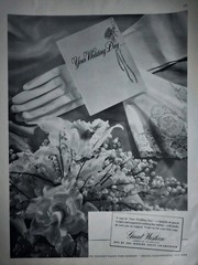 1950 Pleasant Valley Great Western Champagne your wedding day Vintage ad