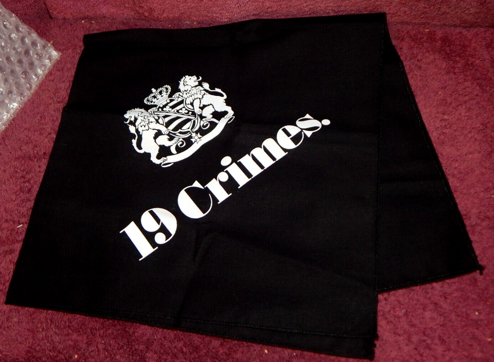 19 Crimes Snoop Dog&rsquo;s Australian Wine Maker Bandana Hankerchief