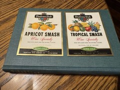 Old Frontenac Michigan Wine Bottle Labels Paw Paw Mich Mi Unused Apricot Tropica