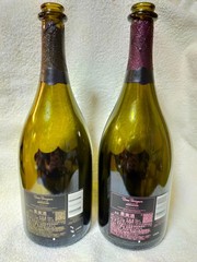 (empty) Dom Perignon 2015 Ryu Murakami Edition Limited Bottle Set of 2 From JPNな