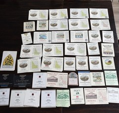 Lot Of 75+ IDAHO Wine Labels 1970s-1980s Ste. Chapelle Pintler Winery Vineyards
