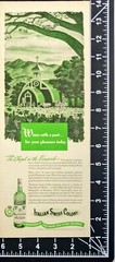 1944 Italian Swiss Colony Wine Chapel In Asti California Vintage Print Ad