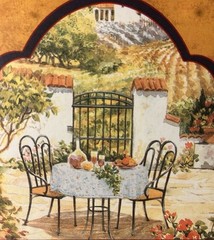 Framed Lithograph Print “Pinot Bianco Vigna Capretti Trentino-Alto…” 19.5×22.5