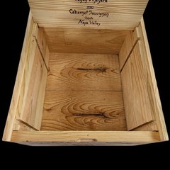 Nickel & Nickel 2000 Napa Tench Vineyard Cabernet Sauvignon Wood Wine Box Crate