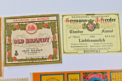 Vintage Liquor Wine Bottle Labels Lot French German Greek Thai mixed lot