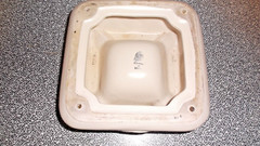 RARE Vintage French Champagne Taittinger Reims Large 8” Ceramic Ashtray France