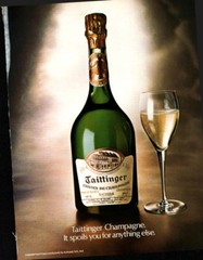 1983 Taittinger Reims France Champagne French Spoils you Vintage Print Ad 1076