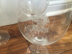 ONE Silver Oak Napa Valley Schott Zwiesel 8 3/4&Prime; Crystal Wine Glass RARE NOWORD