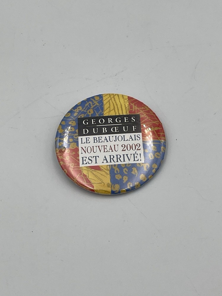 Georges Duboeuf Beaujolais Nouveau 2002 Est Arrive Event Button T5
