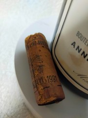 DRC ROMANEE CONTI Grands Echezeaux 1991 Glass Bottle (empty) With Cork EU Label