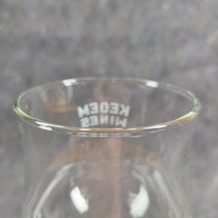 Kedem Wine Glass 5.75&Prime; Tall Winery Promotional Tasting Room Glass Collectible