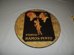 Vintage French Spirits Poster « Porto Ramos-Pinto » turning Cocktail Piece RARE