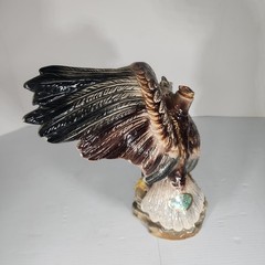 RARE Barsottini Bald Eagle Whiskey Decanter 1970 Ltd. Ed. Vino Rosso 1976 BANFI
